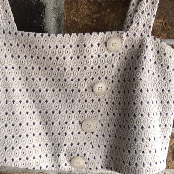 FREE PEOPLE This Is LOVE ❤️ Geo Crop Knit Top - Picture 7 of 10